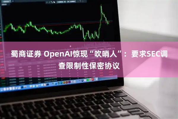 蜀商证券 OpenAI惊现“吹哨人”：要求SEC调查限制性保密协议