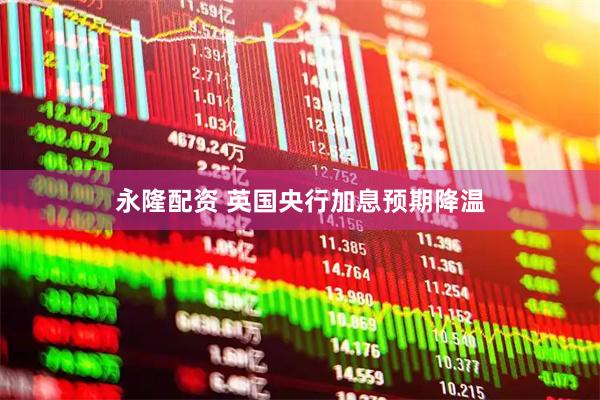 永隆配资 英国央行加息预期降温